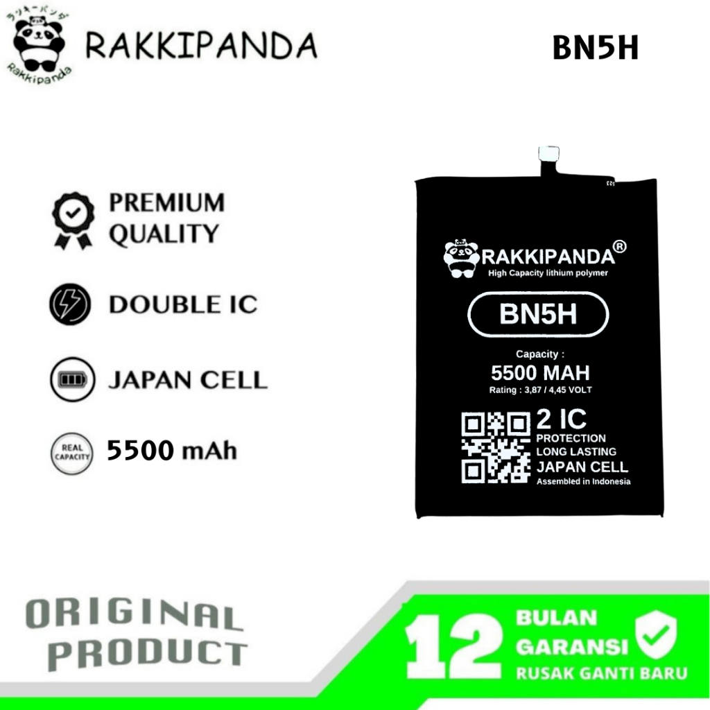 RakkiPanda - BN5H Redmi Note 11E / Poco M5 / Redmi 10 5G Batre Batrai Baterai