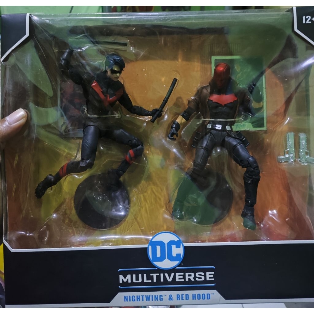 McFarlane nightwing & red hood 2 pack MIB