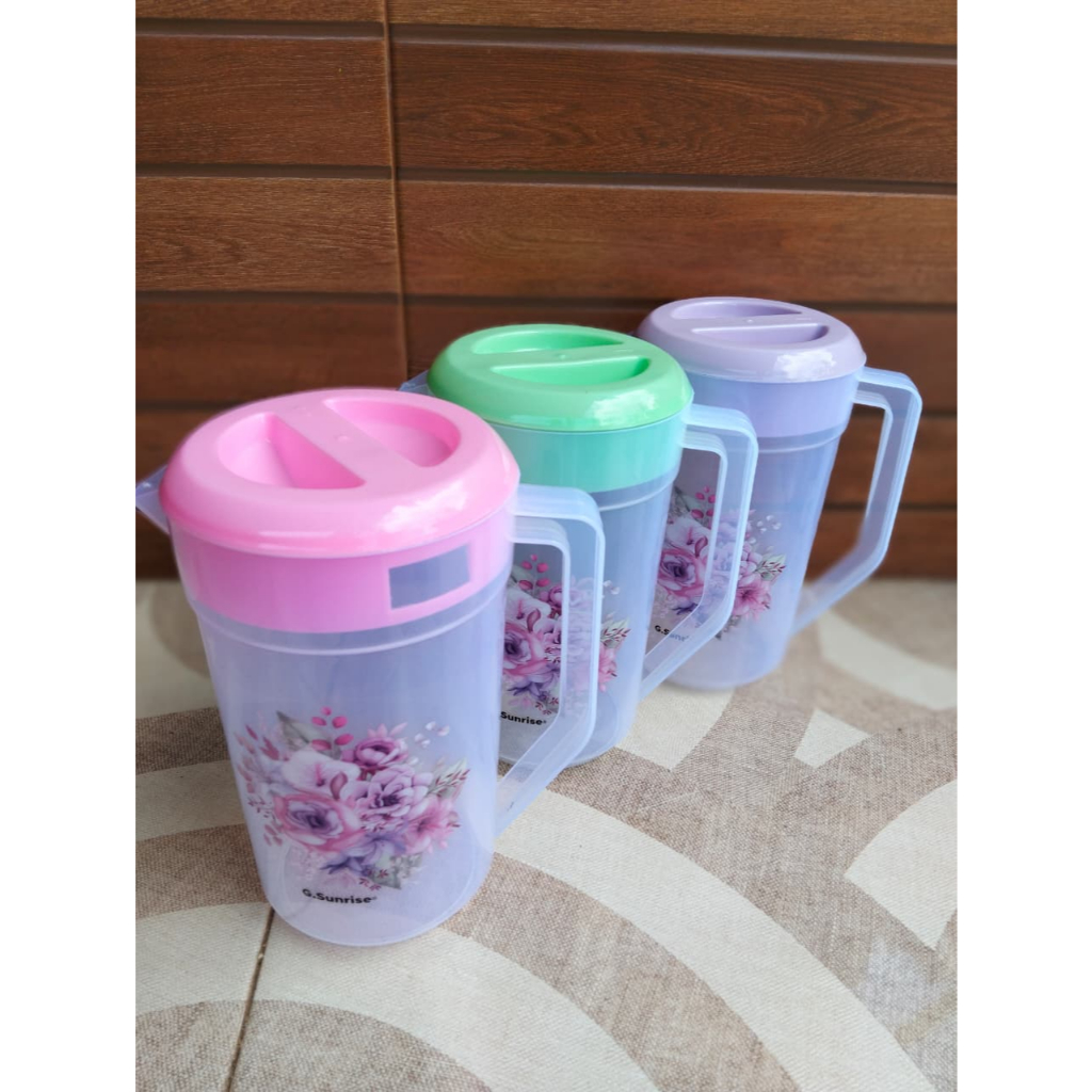 Teko Plastik Sunrise 2,1 Liter Teko Eskan Teko Air Plastik Teko Es Teko Teh Kopi Teko Air Teko Es Te