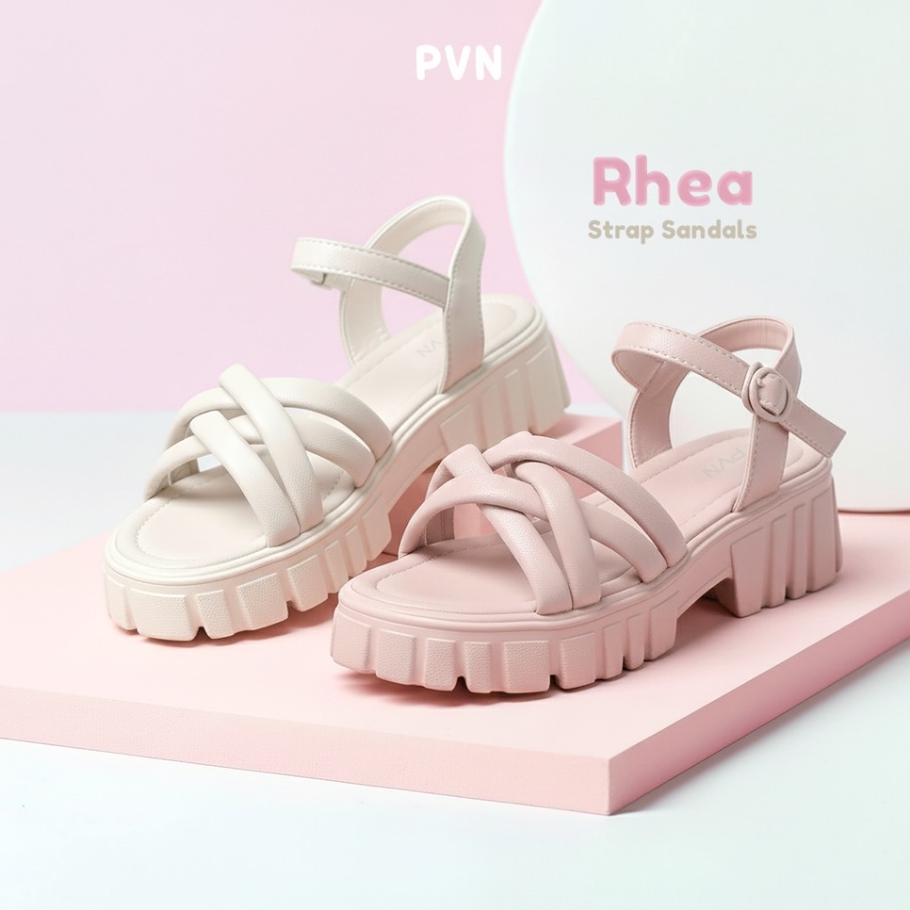 PVN Rhea Sandal Tali Wanita Pink 215