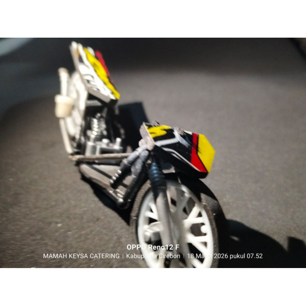 motor drag bike (TULANG depan)