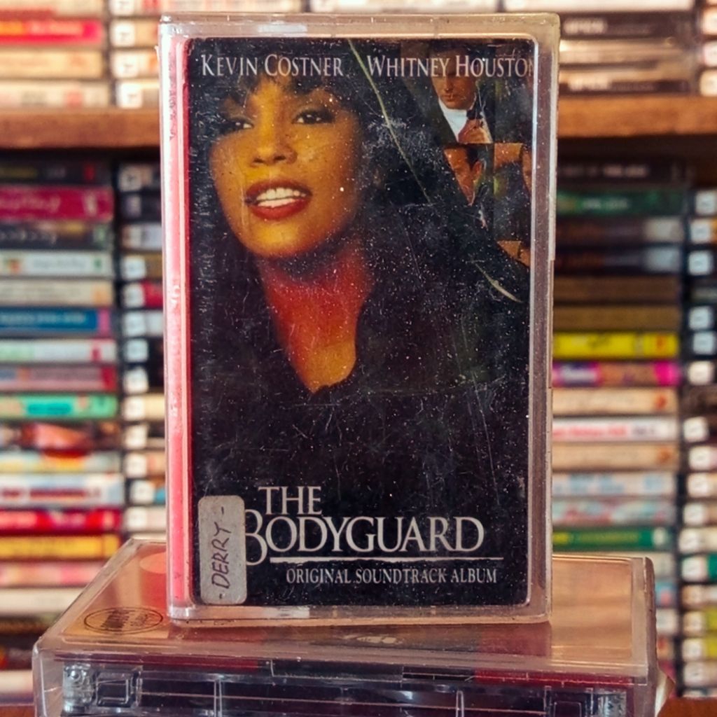 Kaset Pita Soundtrack - The Bodyguard (Kevin Costner, Whitney Housto)