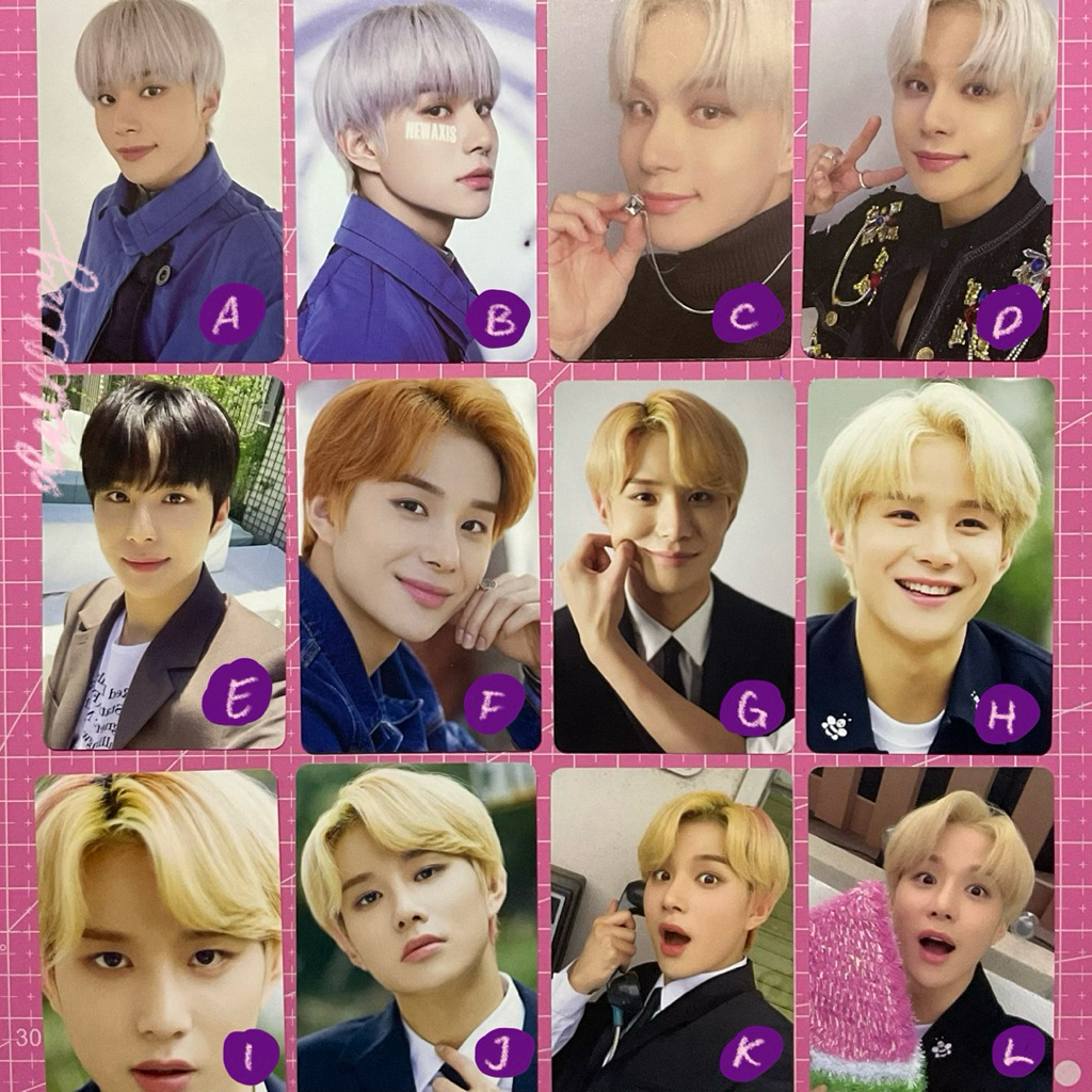 NCT 127 JUNGWOO photocard dicon welkit jungwoo set