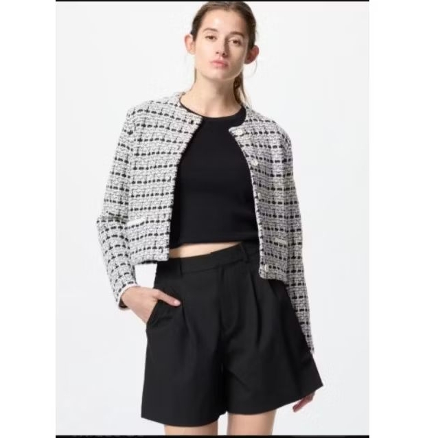 (PRELOVED) Uniqlo Knitted Short Jacket