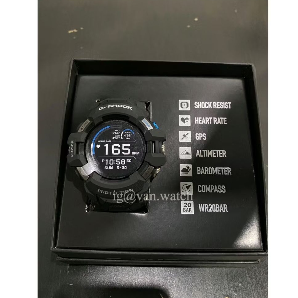 Casio Gshock Smartwatch GSW H1000 / GSW-H1000-1 Wear Os Google Original