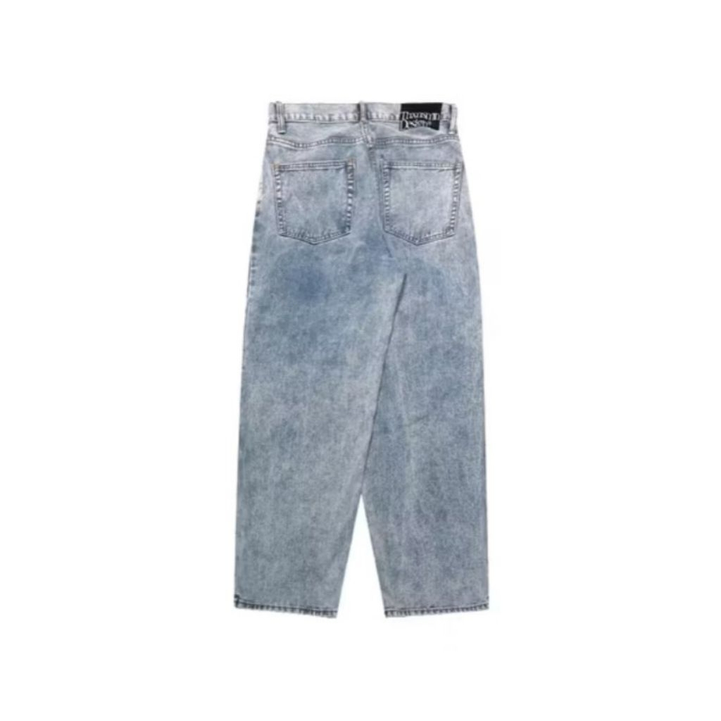 DENIM PANTS GINNA OG BLUE THANKSINSOMNIA, SIZE 28