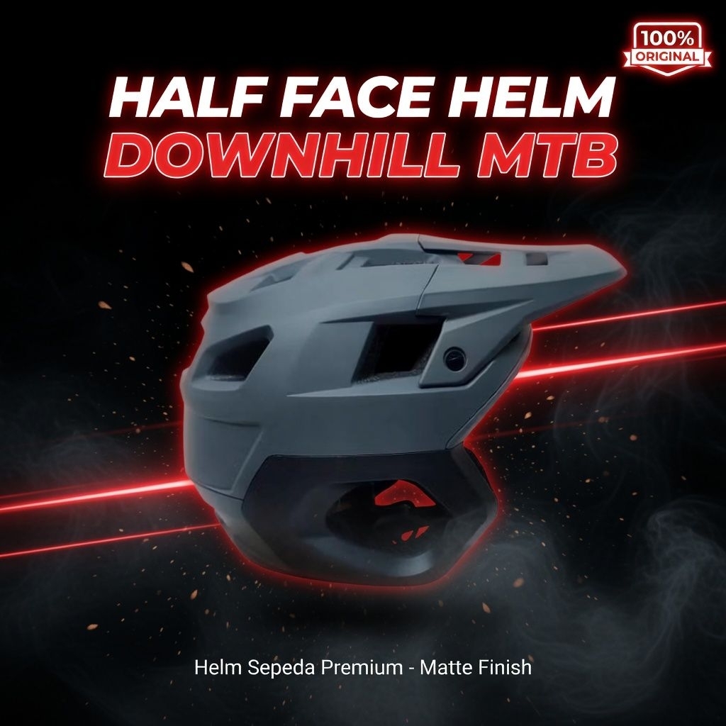 Helm Sepeda MTB Downhill Mirip Fox Dropframe