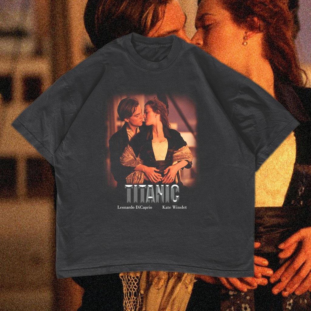 Titanic Jack & Rose | Oversized T-shirt Vintage | Film Movie