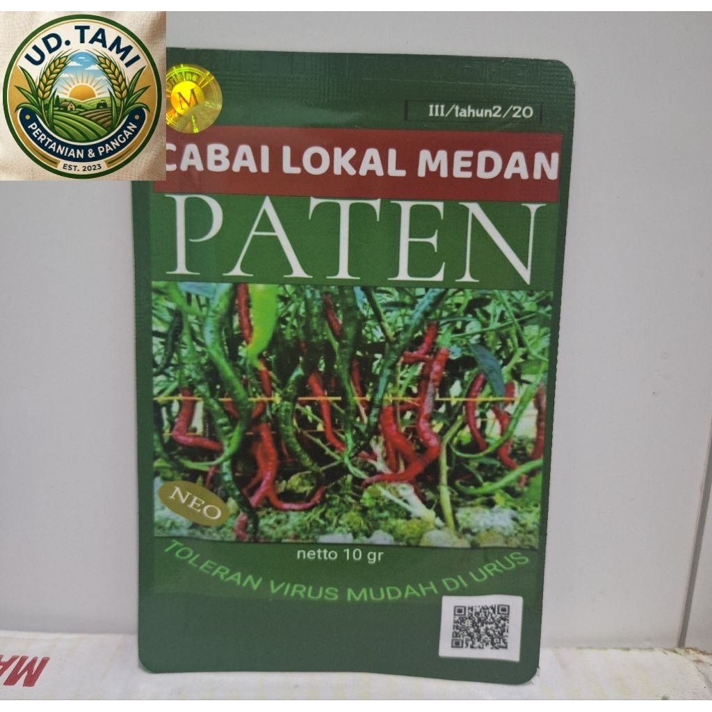 Benih Cabe Keriting Paten isi 10 Gram