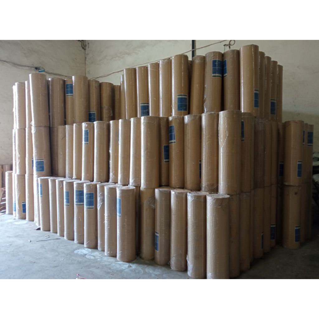 wiremesh galvanis tebal 1,2mm | panjang 30 meter |  lubangan 12x12mm