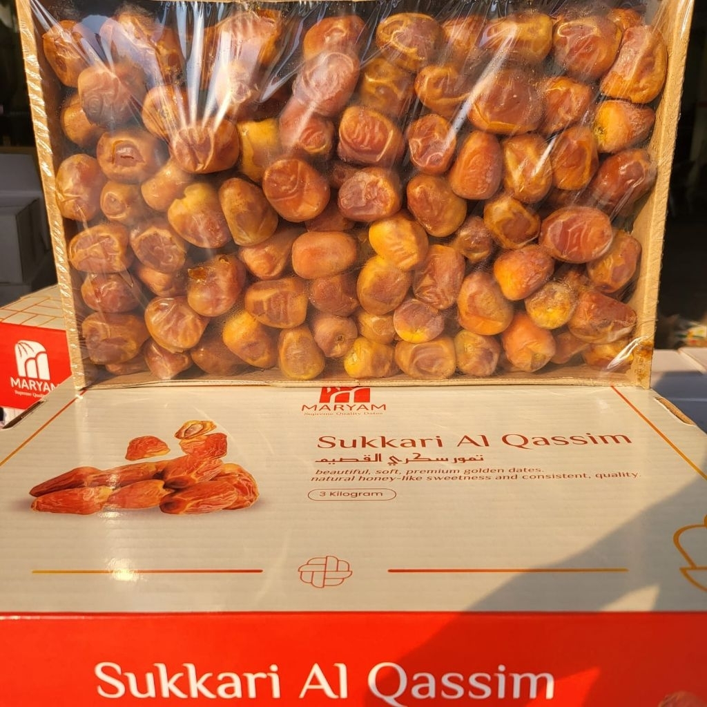 Kurma Sukkari Premium Maryam Dates 3kg