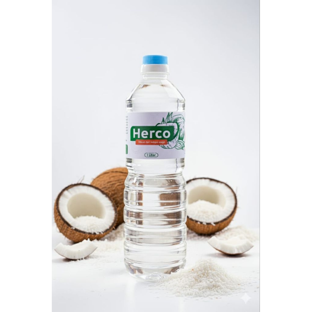 Minyak kelapa Herco / coconut cooking oil organik Non RBD