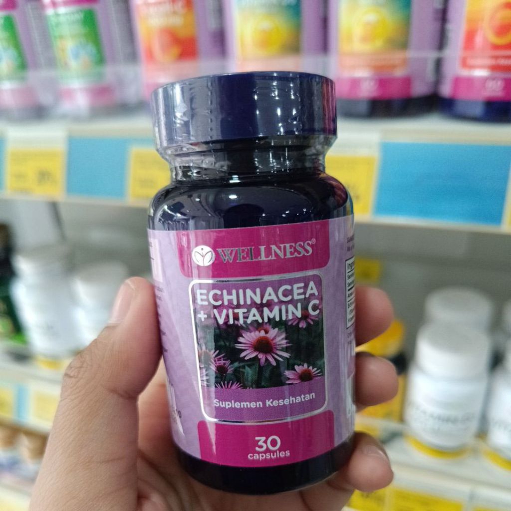 Wellness Echinacea + Vitamin C - 30 Capsules