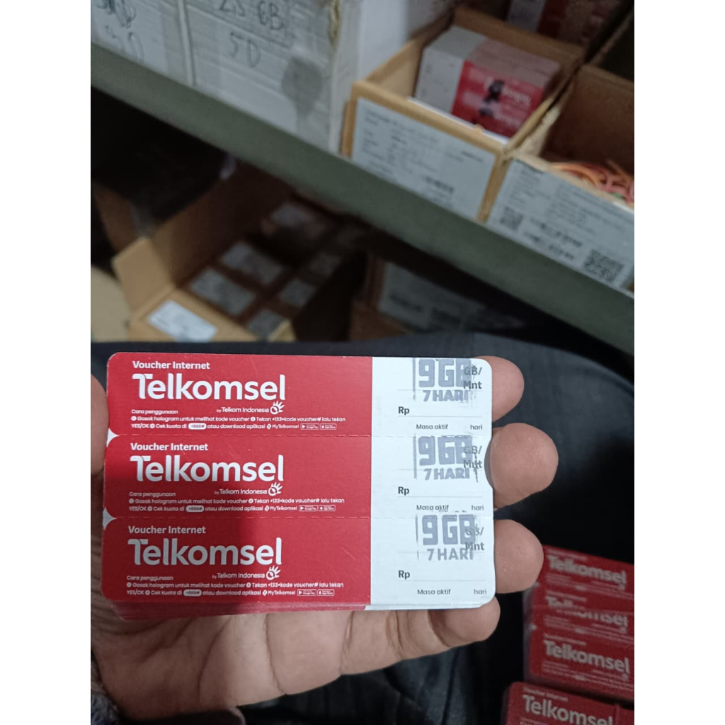 V Telkomsel 9Gb 7D
