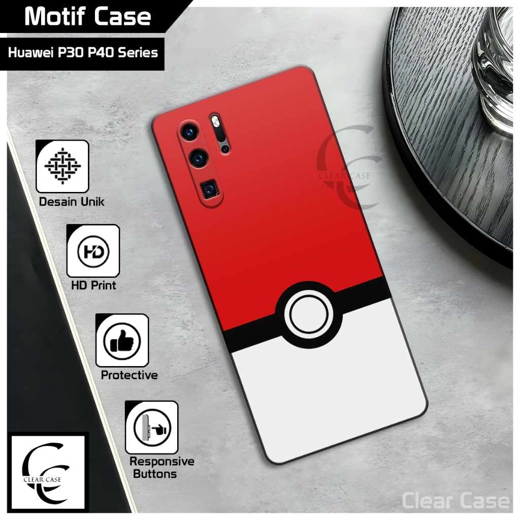 Softcase Huawei P30 P30 Pro P30 Lite P40 P40 Pro P50 Terbaru 2026 silikon Casing pelindung hp
