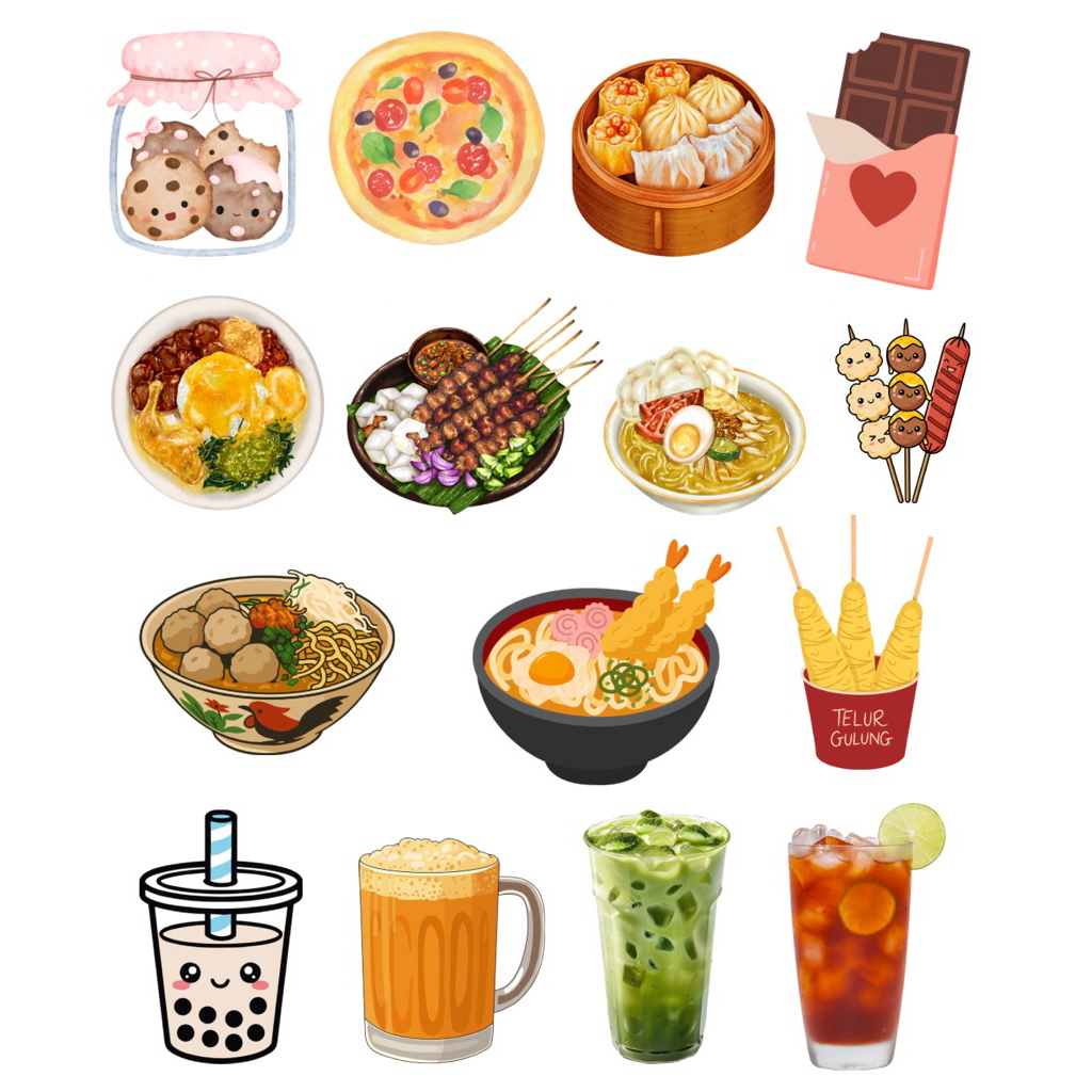 STIKER FOOD&DRINK