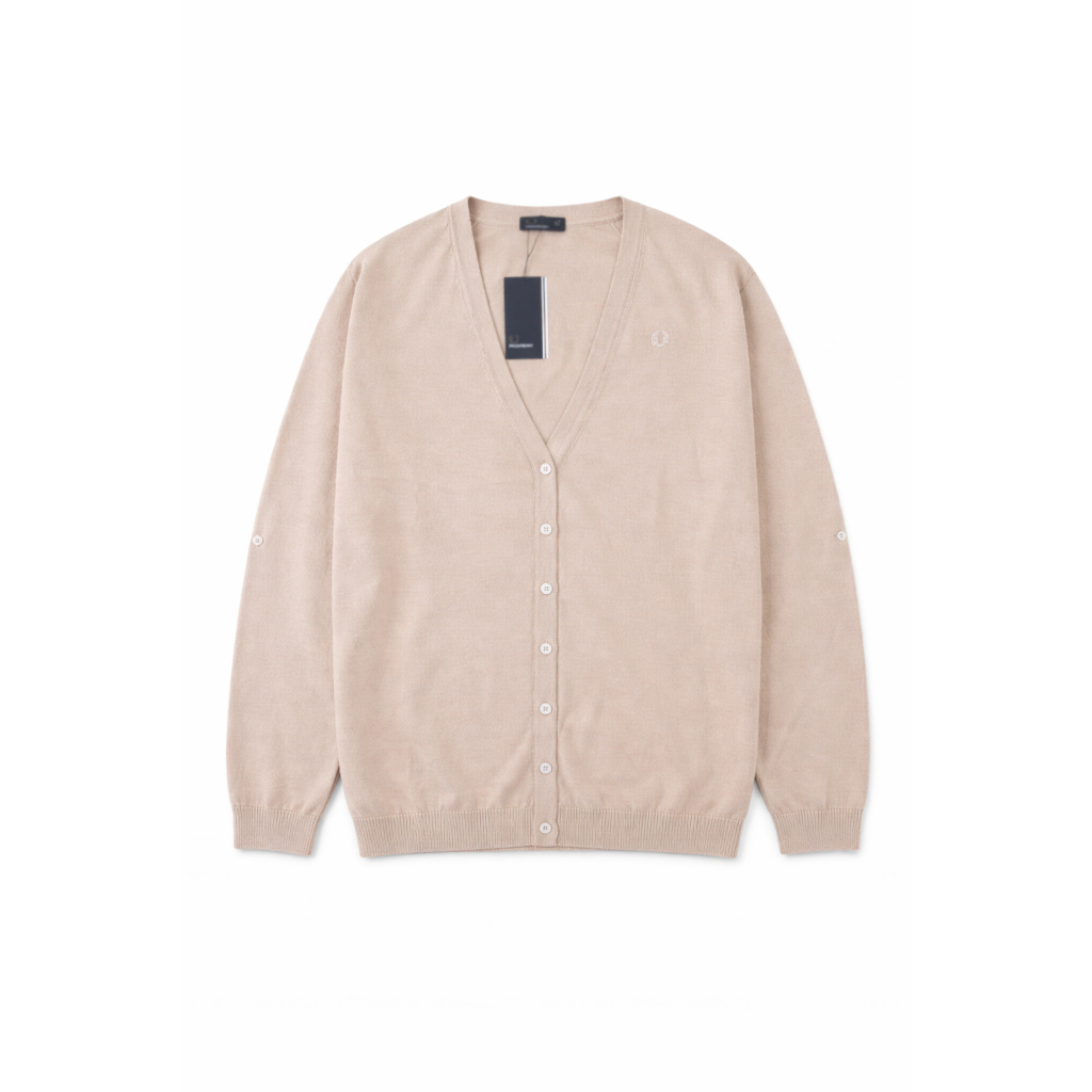 Fred Perry Women Relaxed Fit Cardigan (K9731-743) Original
