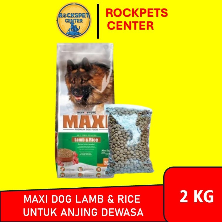 Makanan Anjing Premium - Maxi Dog Food 2Kg
