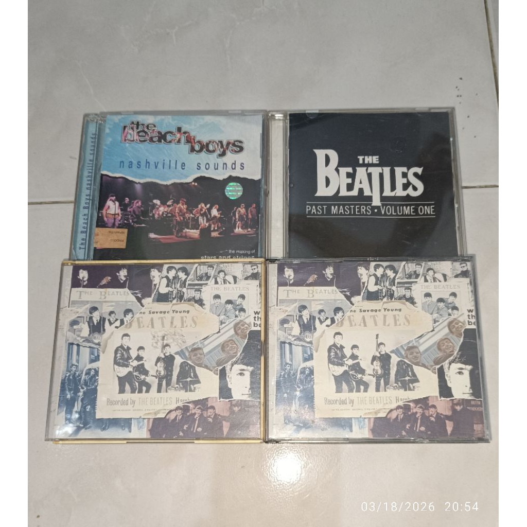 vcd & cd THE BEACH BOYS-Nashville Sounds / THE BEATLES-Past Masters Volume One / THE BEATLES-Antholo