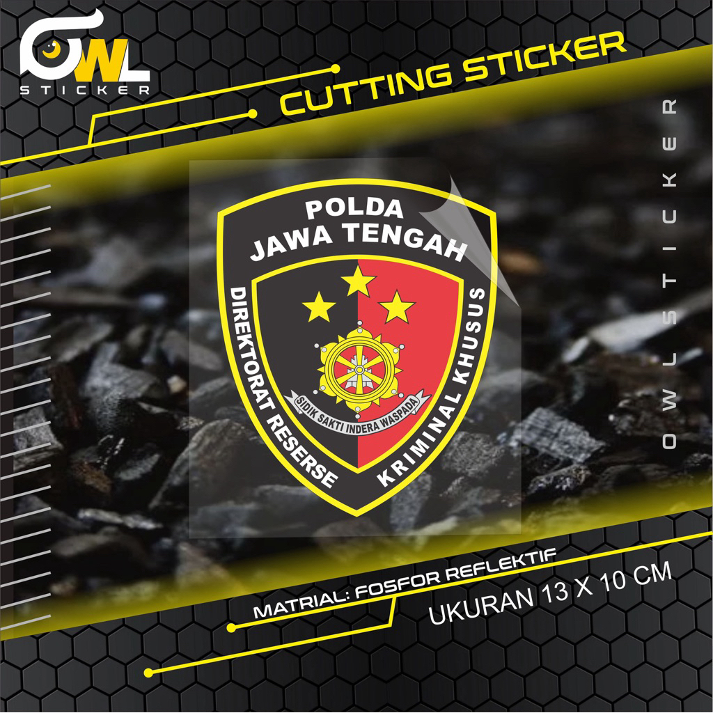 STICKER POLDA JATENG
