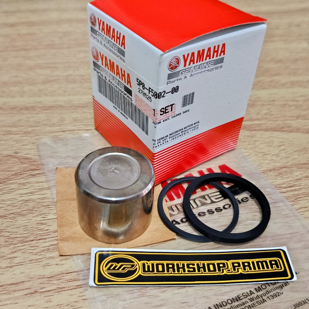 Piston Caliper Assy 5P0  Set Seal Sil Caliper Kaliper Pala Babi Jupiter Z Jupiter Z1 Jupiter MX Ori 