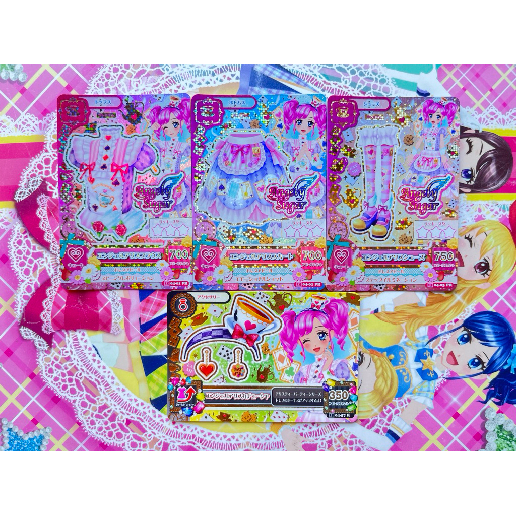 Kartu Aikatsu Premium Jepang Angel Alice Coord Madoka Amahane Fullset