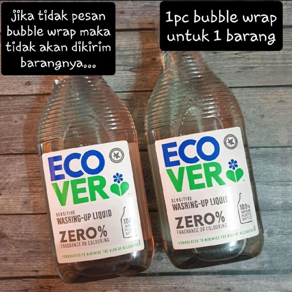 Ecover Plant Based Washing Up Liquid Zero% Belgium