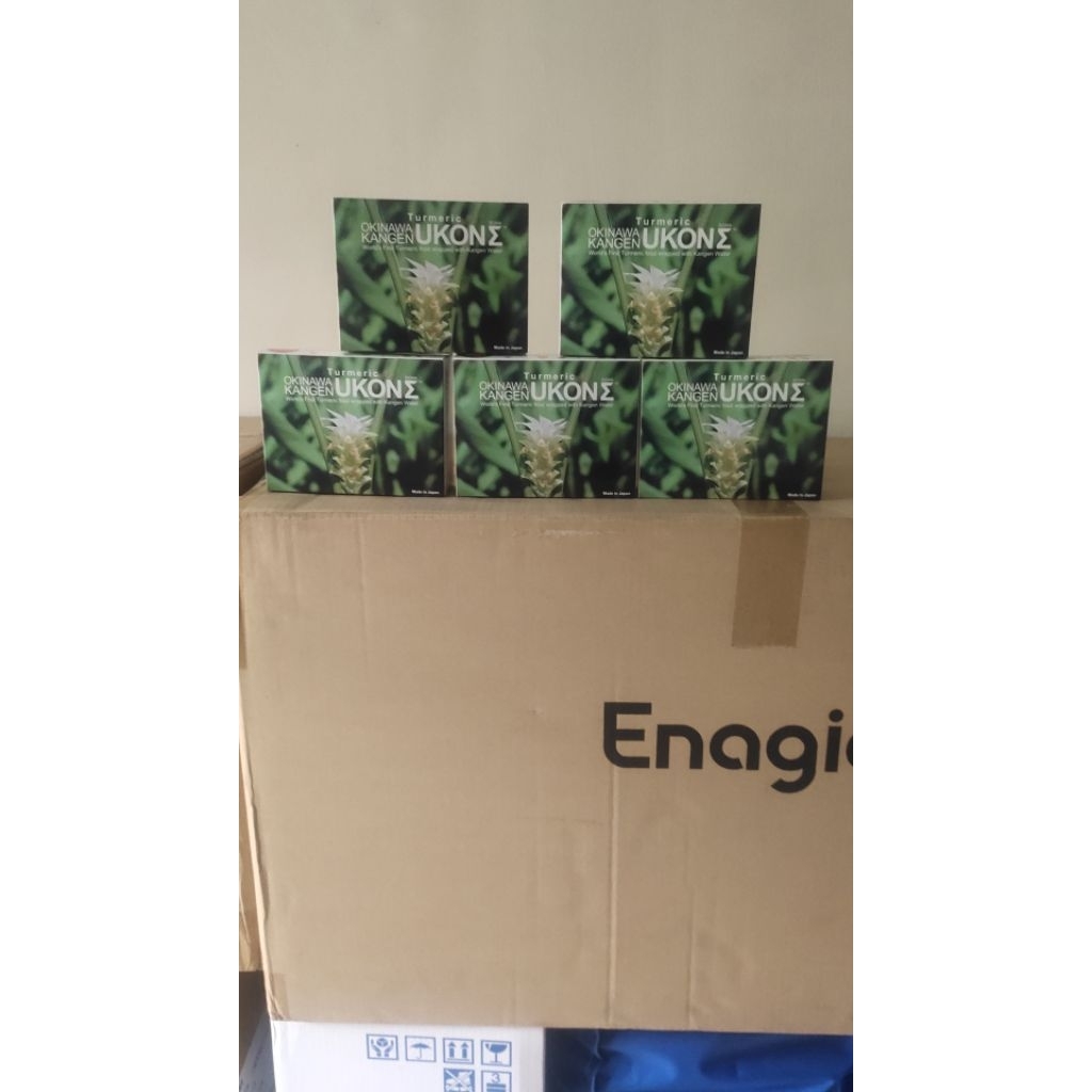 ukon enagic jepang. ready stok. isi 100pcs kunyit jepang UKON