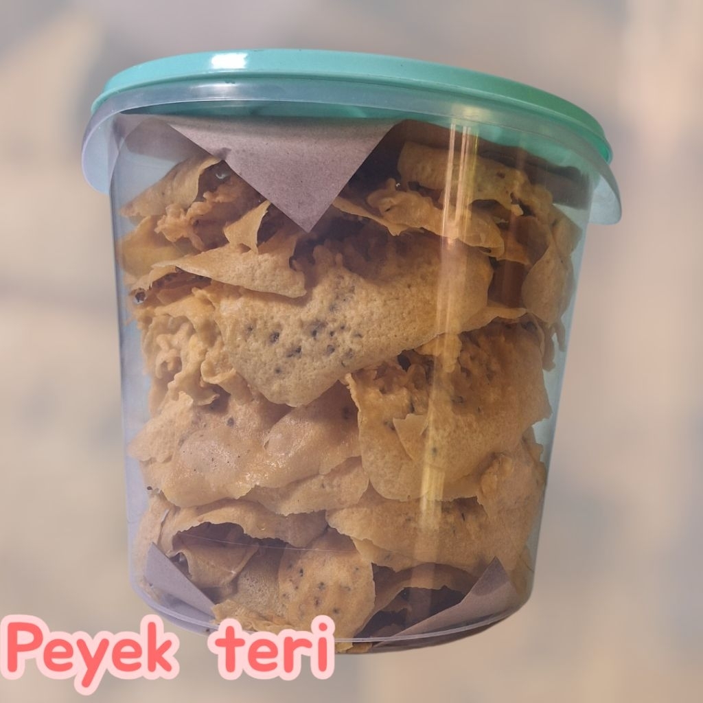 peyek toples 10 liter/1kg