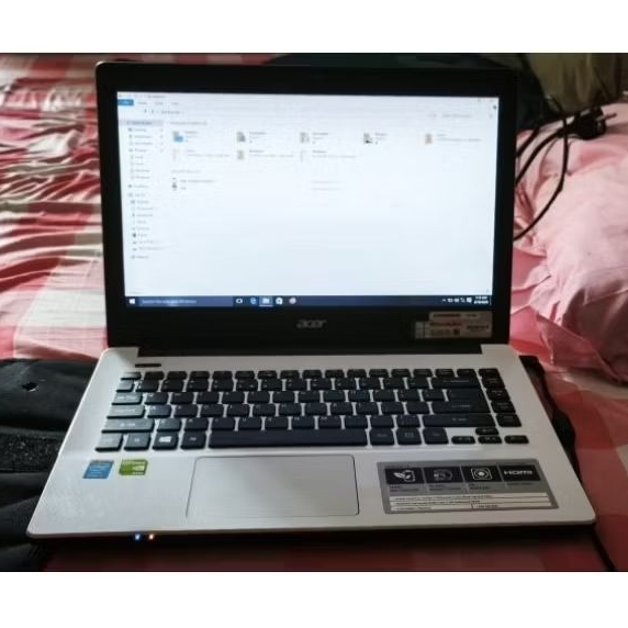 Acer Aspire E14 E5-471 RAM 4GB Core I5 NVIDIA