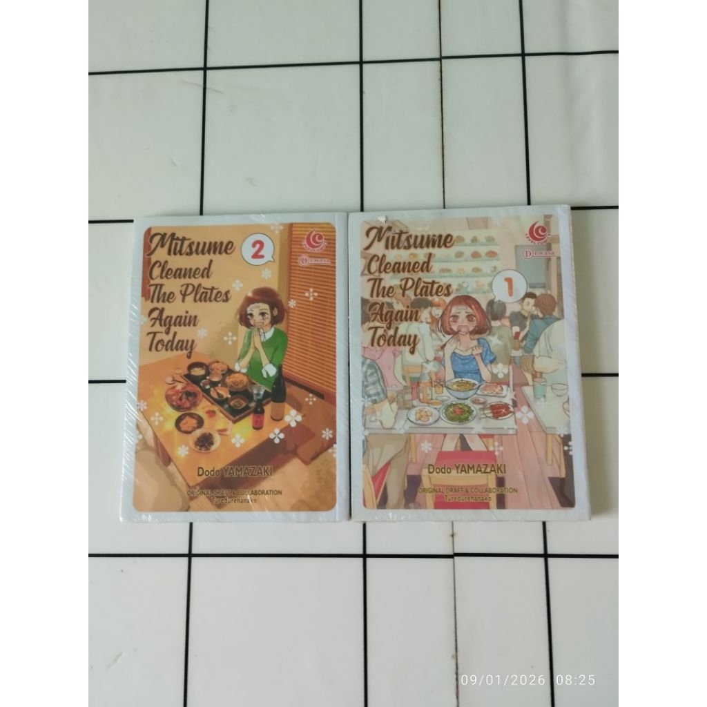 Komik Mitsume cleaned the plates again today 1-2