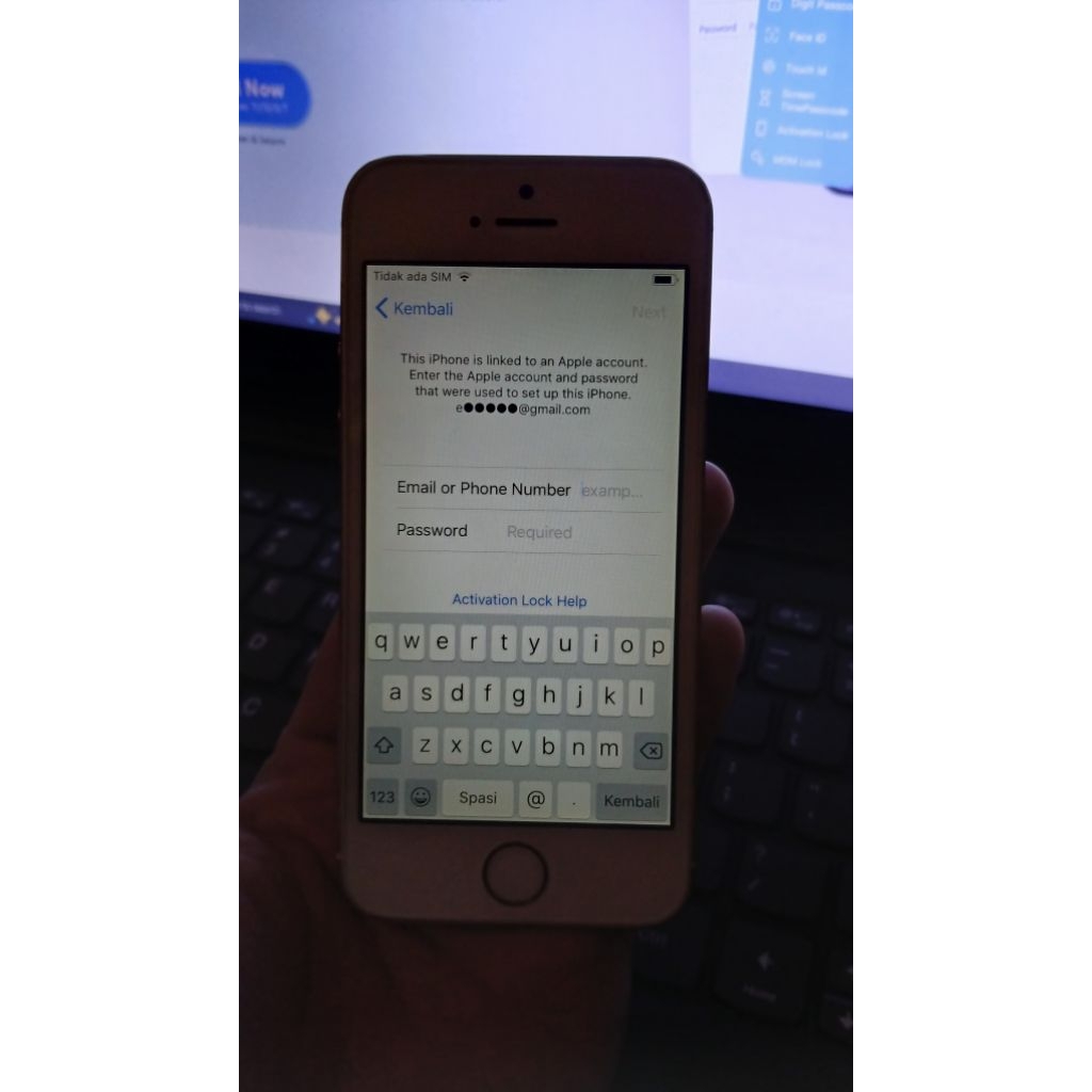 IPHONE 5S ORIGINAL SECOND ACTIVATION LOCKED DENGAN BOX ORIGINAL