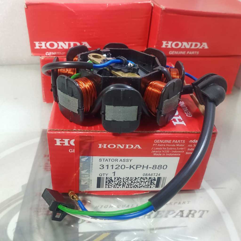 Spul Spull Honda Karisma Supra X 125 Karbu Batman Kharisma Kirana Stator Assy 31120-KPH-880