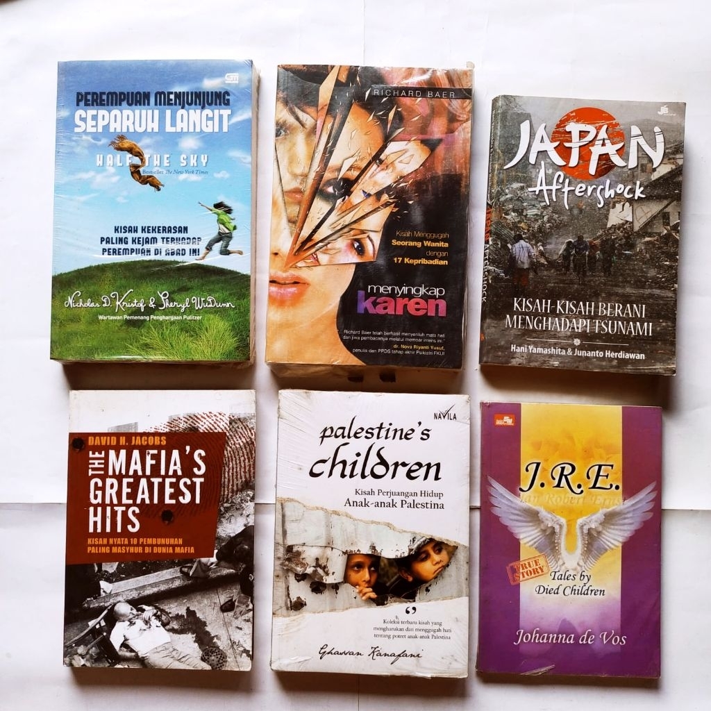 Buku Kisah Nyata-Inspirasi, PEREMPUAN MENJUNJUNG LANGIT, MENYINGKAP KAREN, MATAHARI, JAPAN Aftershoc
