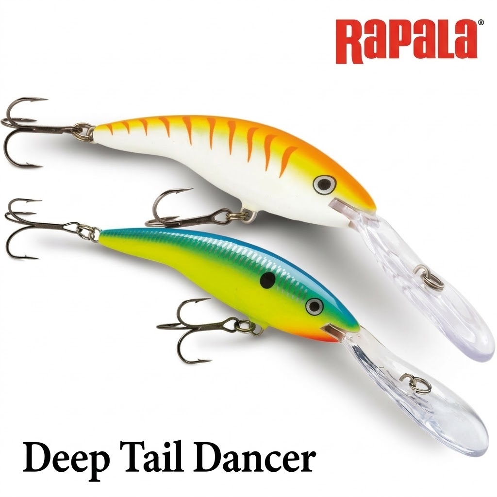 Lure Rapala Deep Tail Dancer - Umpan Casting dan Trolling TDD07 - TDD13