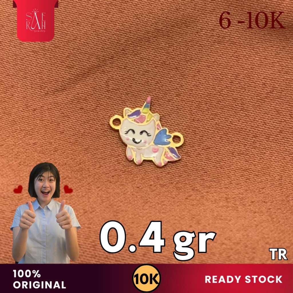 Liontin Emas 10K - Toko Emas Saerah - 0.4 Gram 340
