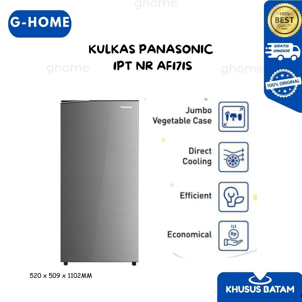 KULKAS PANASONIC 1PT NR AF171S