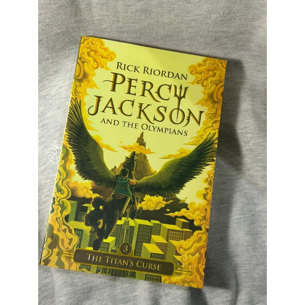 PRELOVED NOVEL PERCY JACKSON 3 ; THE TITAN'S CURSE