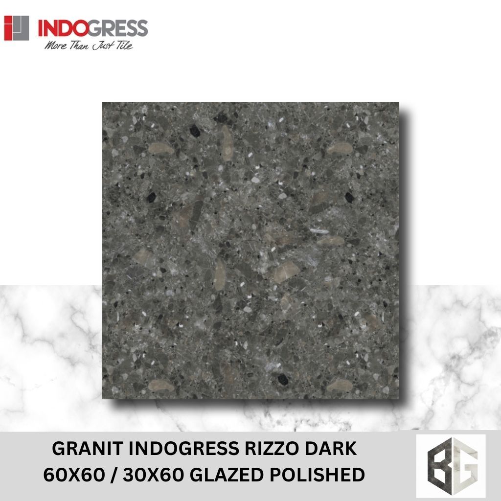 GRANIT INDOGRESS RIZZO DARK 60x60 / 30x60 Glazed Polished