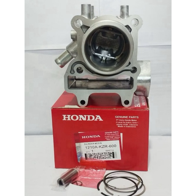 CYLINDER BLOK SEHER PISTON RING KOMPLIT HONDA KZR VARIO 125 VARIO 125 TECHNO VARIO 125 LED