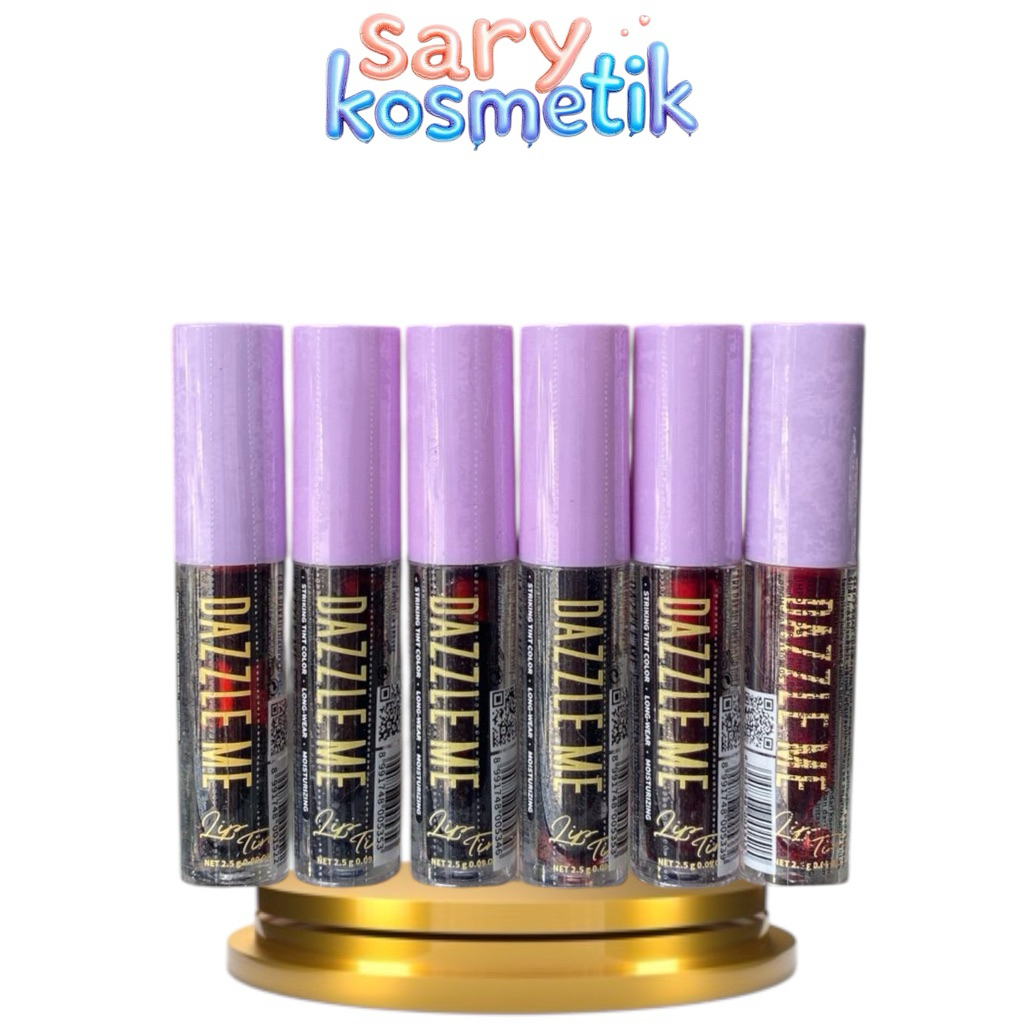 DAZZLE me lip tint 2.5 gr - liquid liptint ink licious