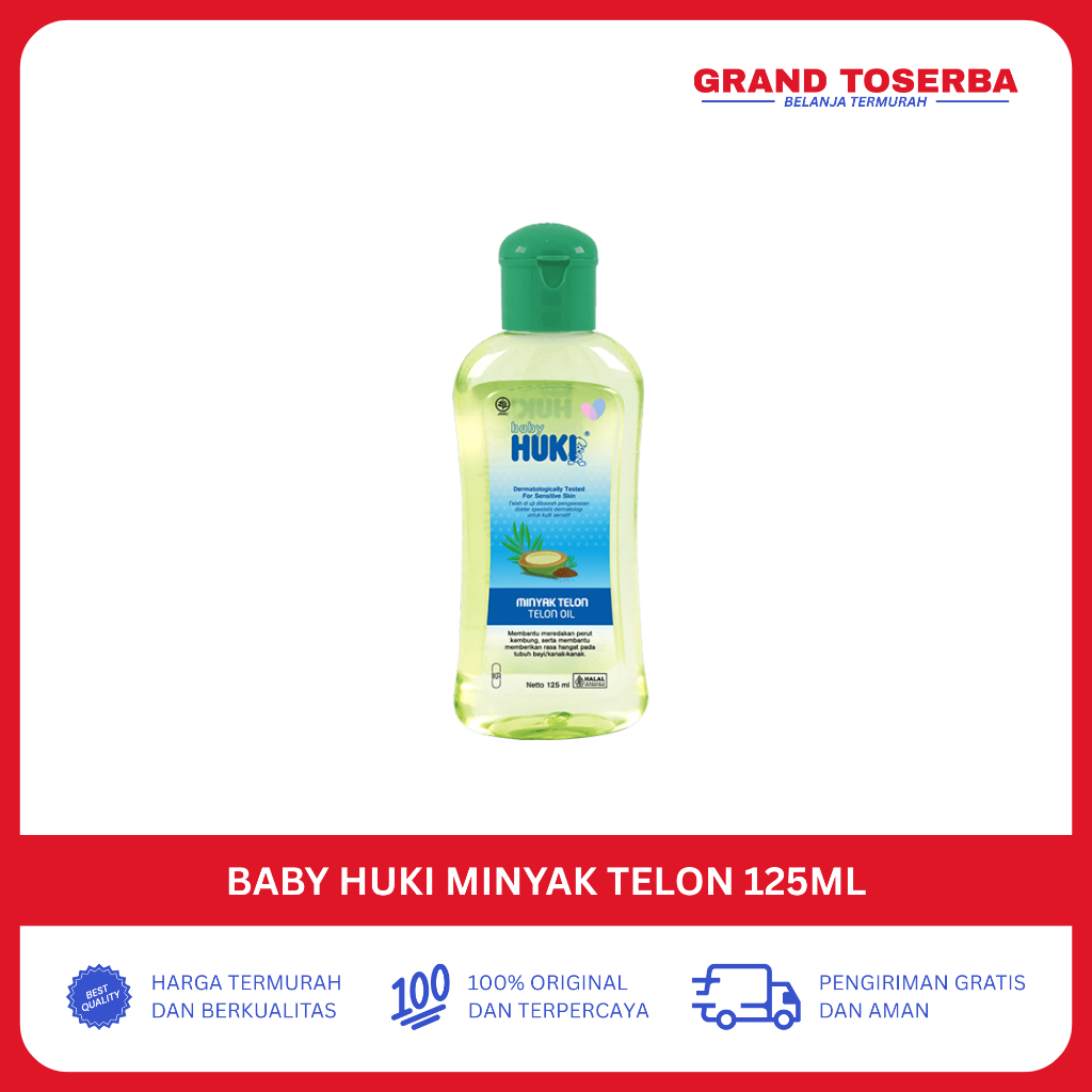 Baby Huki Minyak Telon 125ml