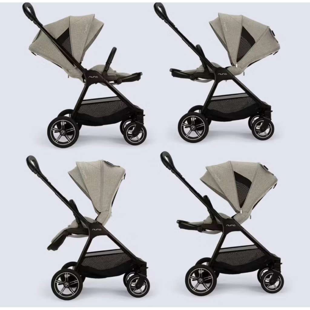 [PRELOVED] Nuna Complete Triv™ Next Stroller BMW Collection Graphene With Cari™ Aire Carry Cot - Ker
