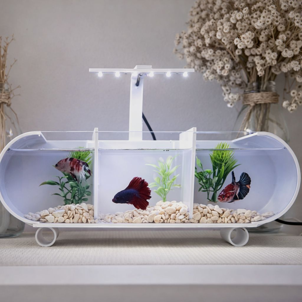 aquarium mini akrilik sekat 3