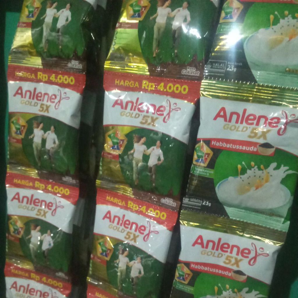 susu Anlene gold sachet renceng