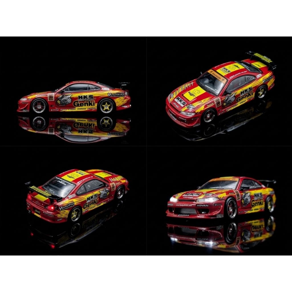 TARMAC NISSAN SILVIA S15 "GENKI"