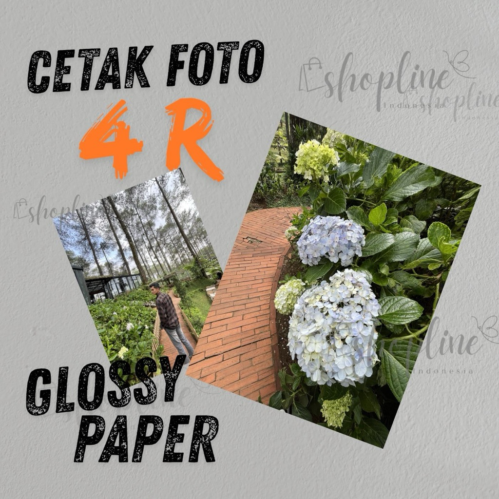 Cetak Foto Ukuran 4R Murah Foto Glossy Mengkilat