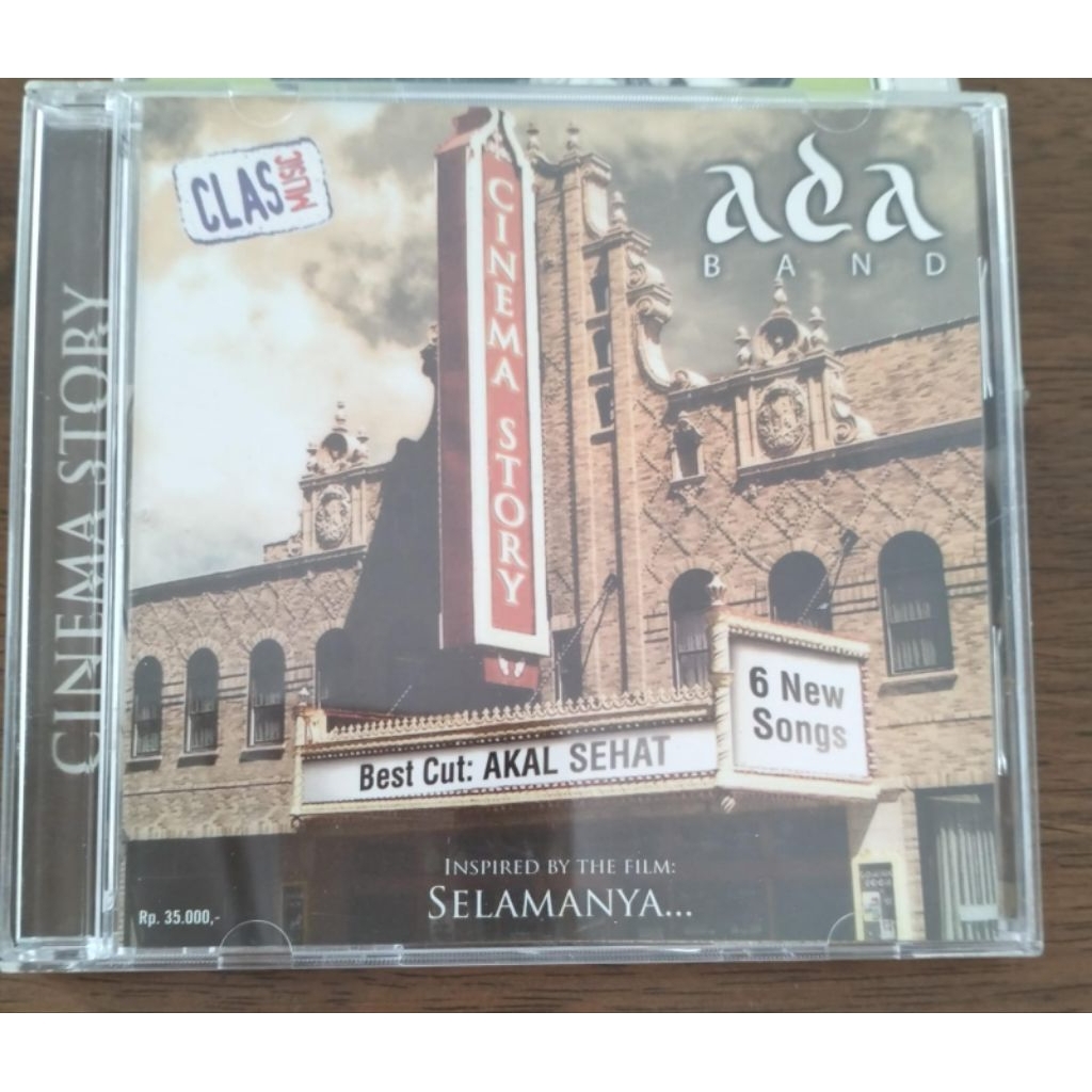 CD Indonesia Ada Band - Cinema Story