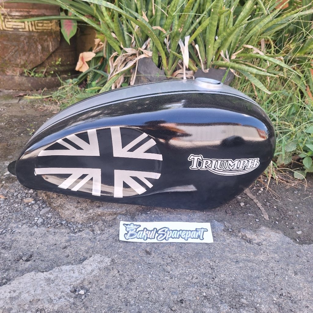 Tangki Custom Triumph Classic Inggrisan Tangki British Bobber BSA Motor Custom Japstyle