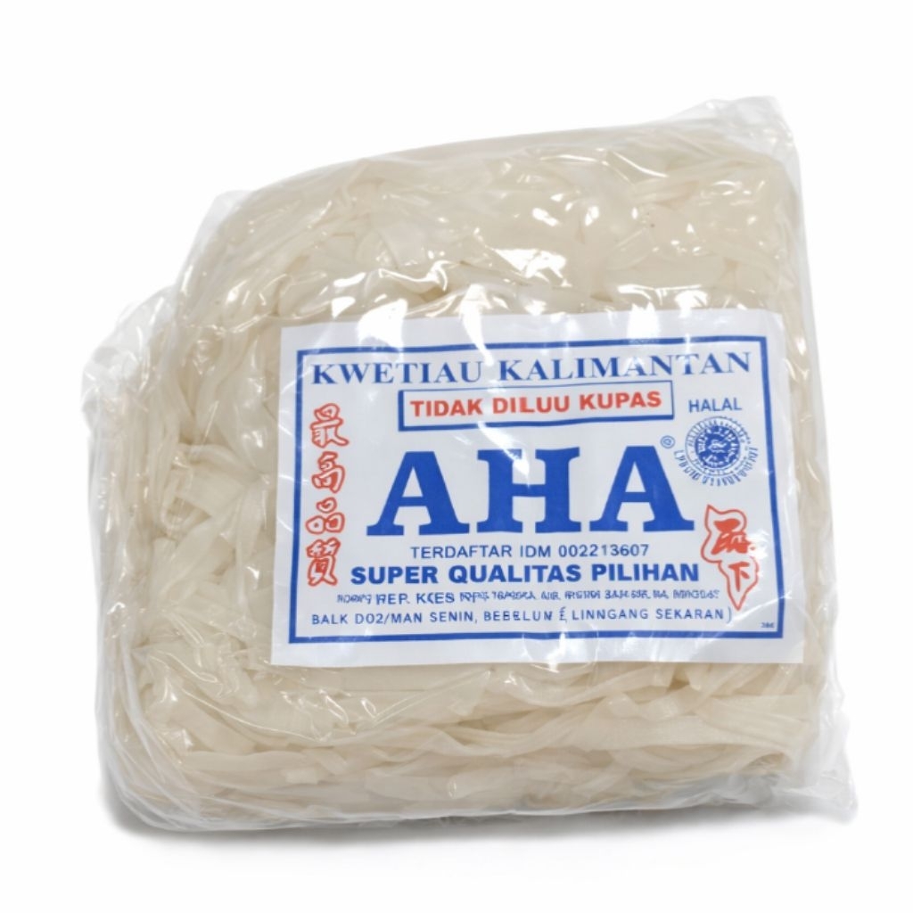 Kwetiau Basah Aha 500gr Lembut dan Halal